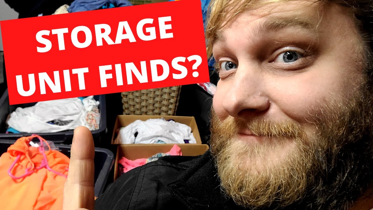 HOW TO START BUYING STORAGE UNITS AND PROGRESS ON SORTING UNIT FINDS