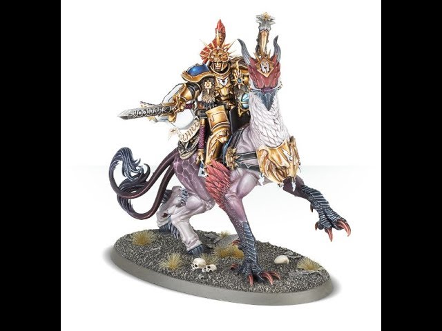WARHAMMER AGE OF Sigmar Stormcast Eternals Lord-Aquilor - NMM peint par