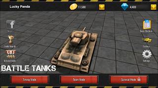 Battle Tanks - WW2 Tank Shooting IO Game screenshot 2