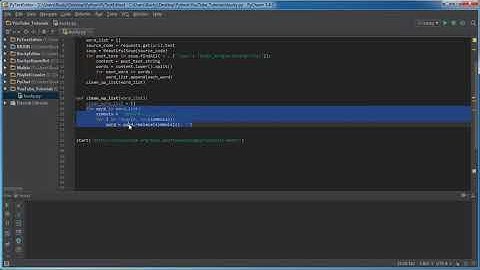 36 Python Programming Tutorial - Word Frequency Counter 2/3