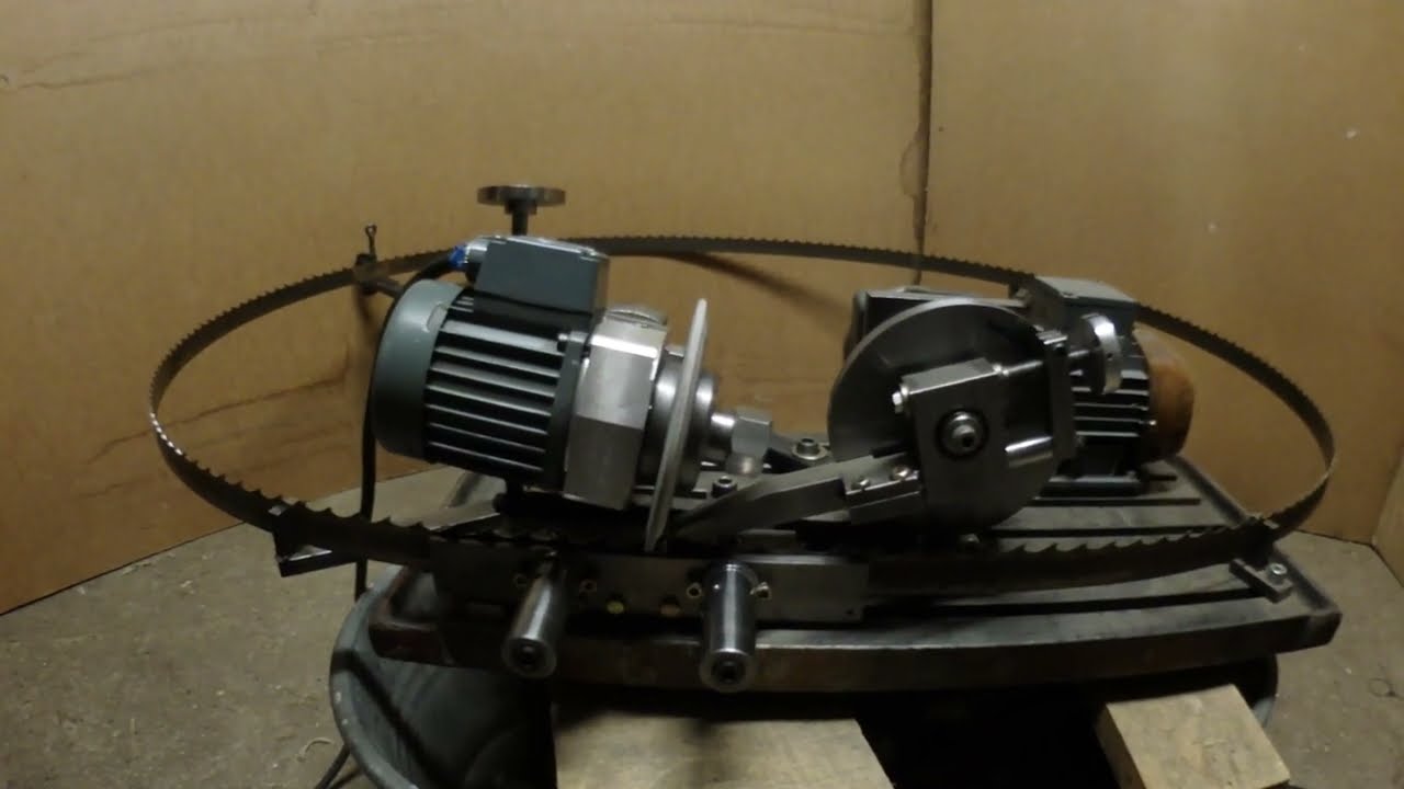 Bruska pilových pásů/Homemade Sawmill Band Saw Blade Grinder