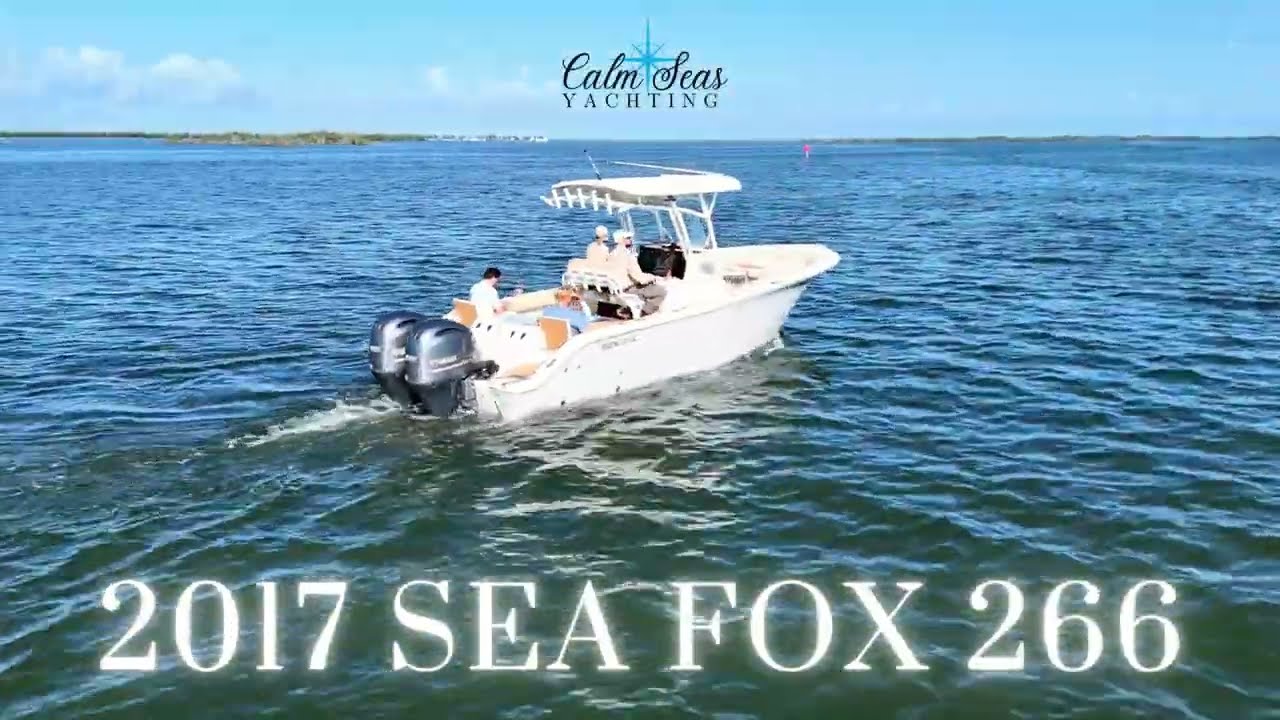2017 Sea Fox 266 Commander Center Console for sale - YachtWorld