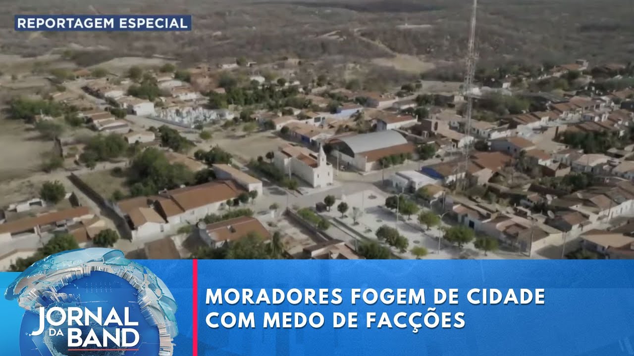 Moradores fogem de cidade com medo de facções | Jornal da Band