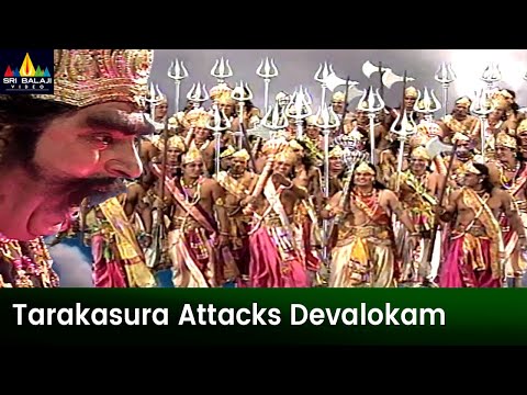 Tarakasura Attacks Devalokam | Episode 80 | Om Namah Shivaya Telugu Serial @SriBalajiMovies - SRIBALAJIMOVIES