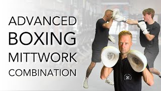How To Build An Advanced Boxing Combination With Flow | Mittwork Breakdown Tutorial