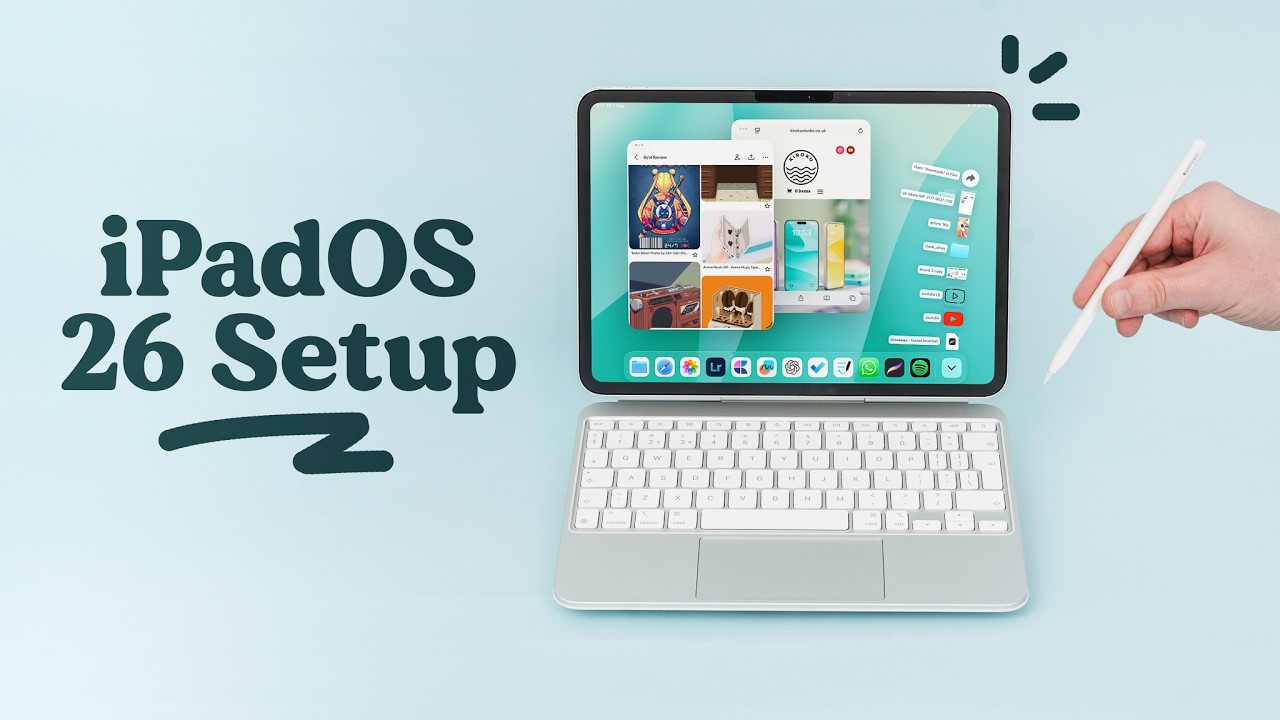 My iPadOS 26 Setup – Home Screens, Apps, & Accessories!