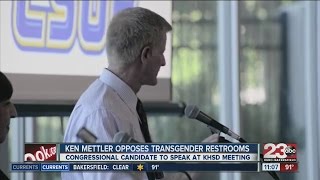 Ken Mettler opposes transgender restrooms