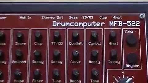 Mfb 522 + Nanozwerg + Waldorf Rocket