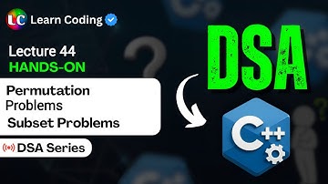 C++ DSA Permutation | Recursion & Backtracking | Data Structures and Algorithms