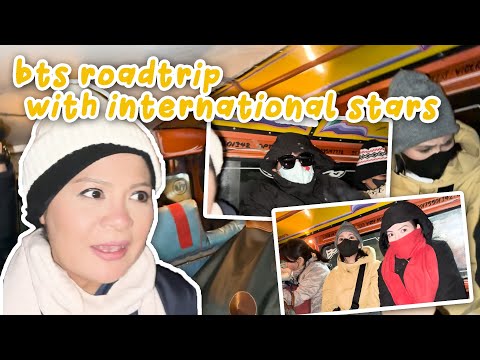 BTS ROADTRIP WITH INTERNATIONAL STARS | CANDY PANGILINAN | ROADTRIP