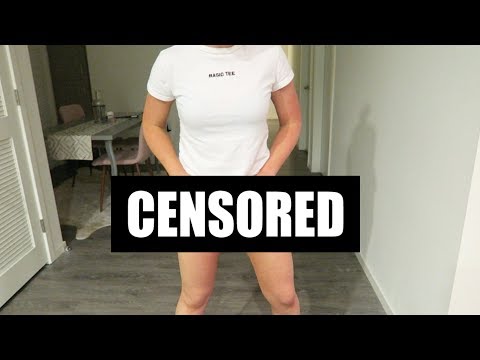 TRYING ON UNDERWEAR (& other weird stuff)