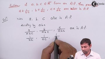 Properties of Terms of Arithmetic Progression Problem 2 - Progression and Series - IIT JEE