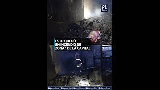 Entre cenizas de incendio hallan imagen de la Virgen y turno de “Jesús de las Tres Potencias”
