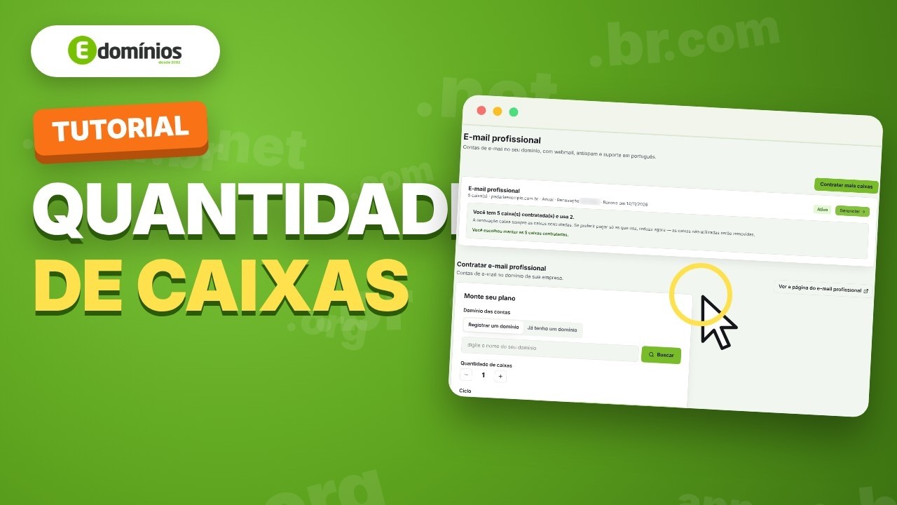 Vídeo: Ajustar a quantidade de caixas