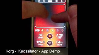 Korg iKaossilator - Music App Demo screenshot 2