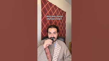 What does Zorhan Mamdani mean? #linguistics #persian #arabic #language #newyorkcity
