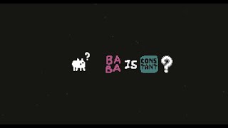 Baba is Constant: Baba is You modded levelpack