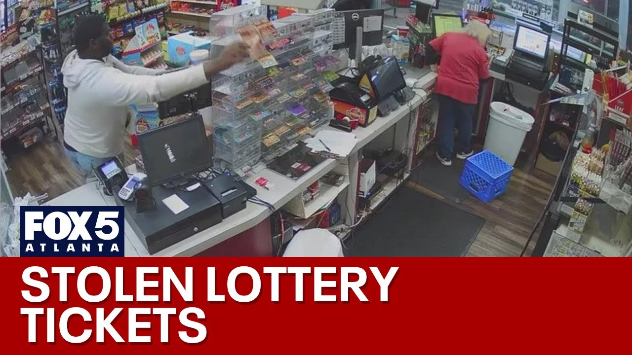 Man steals lottery tickets on camera | FOX 5 News - YouTube