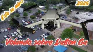 Flying Over Our Town of Dalton Georgia a Great Experience We Enjoyed It