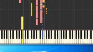 4 cani   De Gregori Francesco [Piano tutorial by Synthesia] @thepiano112
