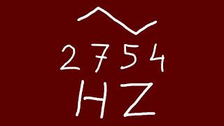 2754 hz triangle