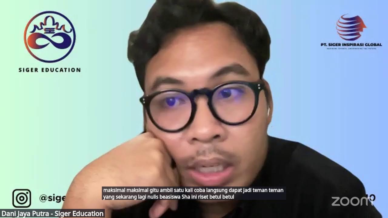 Webinar Strategi Efektif Menulis Akademik Essay Dalam Konteks Beasiswa