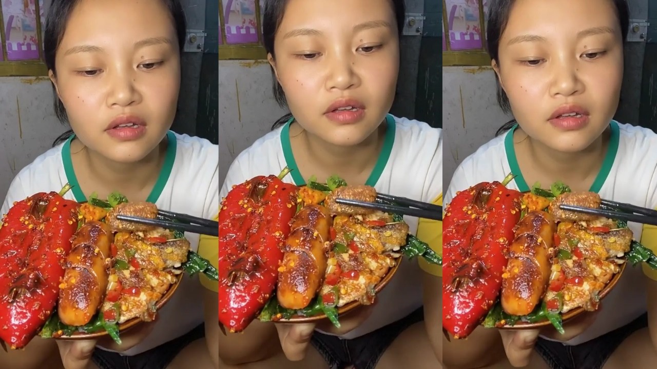 Let’s Eat Jin Satisfying Stir-Fried Spicy Rural Food Eating Show Stir-Fried Rural Home Cooking Feast