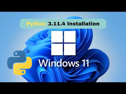 How to install Python 3.11.4 on Windows 11