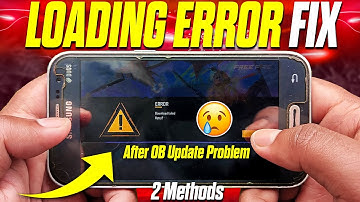 Free Fire Loading Error Screen Problem Solved!