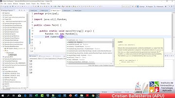 Math y Clase Random generacion de numeros aleatorios en JAVA PRACTICA PARTE 2/2