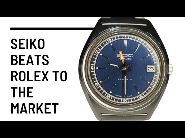 Seiko 5619 Vintage Duo Time GMT review + Rolex Exp II/Omega  Flightmaster/Zodiac Aerospace Comparison - YouTube