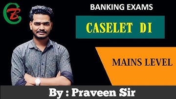CASELET DI (MAINS LEVEL) |  MATHS  | SBI PO /CLERK | IBPS PO/CLERK | NIACL AO  | #MATHSBYPRAVEENSIR