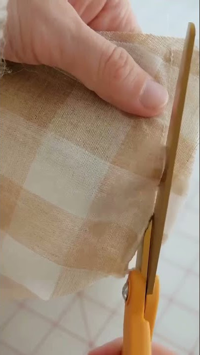 French Seams Tutorial