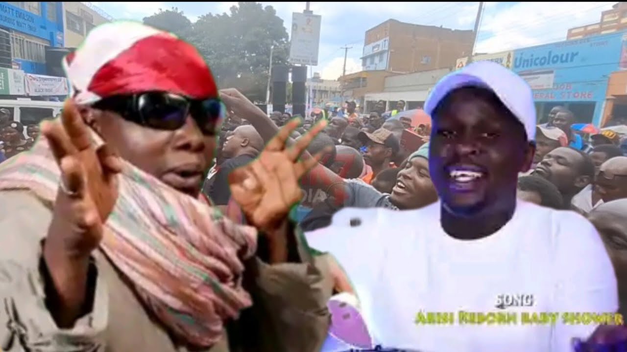 EGESA FM RADIO PRESENTER GETENA ON RIKANIKA'S ARRIVAL DURING THE BLACKFRIDAY AT OURU SUPERSTORES!