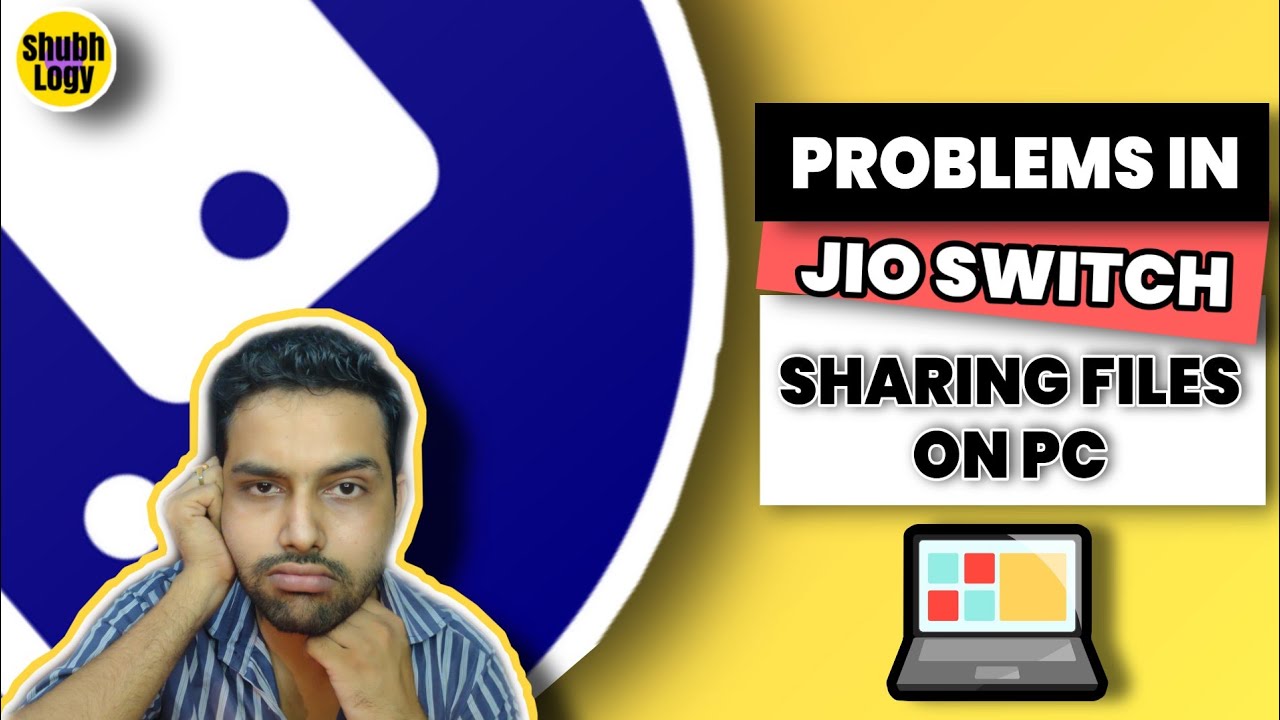 how to use jio switch to send your files and your data on a PC or laptop? in hindi