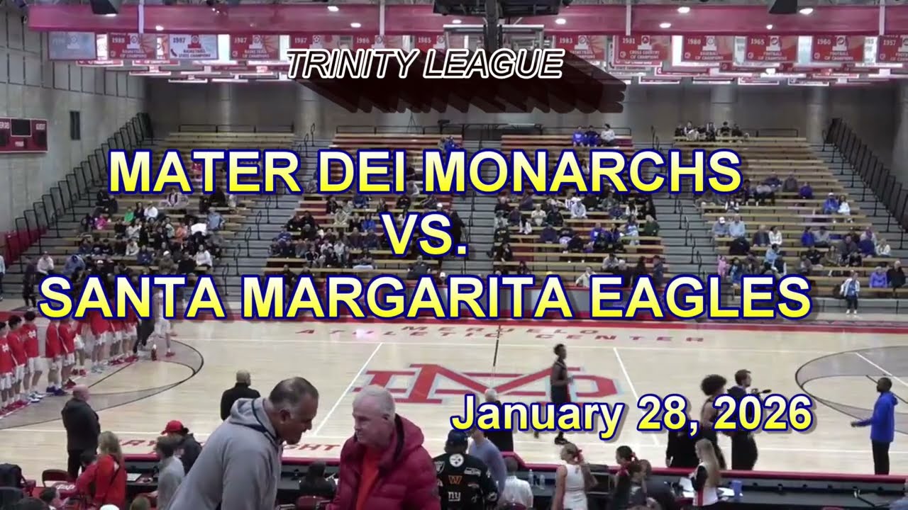 TRINITY LEAGUE SHOWDOWN 😤 Mater Dei vs Santa Margarita | FULL HIGHLIGHTS Every Possession Mattered