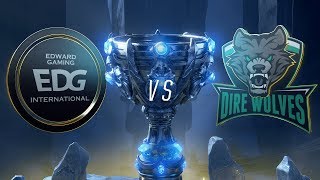 INF vs. DW | Play-In Groups | 2018 World Championship | Edward Gaming vs. Dire Wolves (2018)