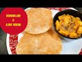 RADHABALLABI &amp; ALOOR TORKARI | BENGALI STYLE URAD DAL KACHORI &amp; ALOO KI SABJI