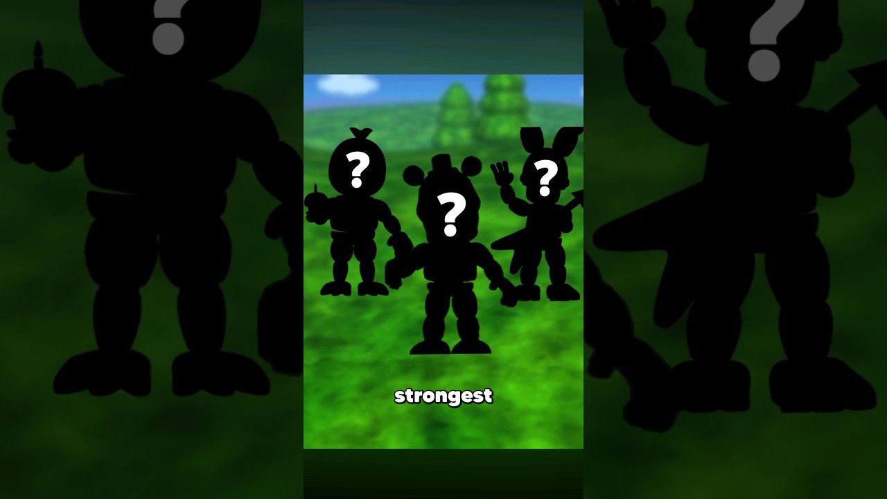Who Is The STRONGEST FNAF World Character? #fnaf #fnafworld #shorts