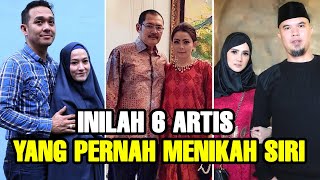 JARANG YANG TAHU, INILAH 6 ARTIS YANG PERNAH MENIKAH SIRI | BERITA ARTIS HARI INI DAN TERBARU