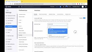 How to Enable QR Code on Zoho Invoices screenshot 5