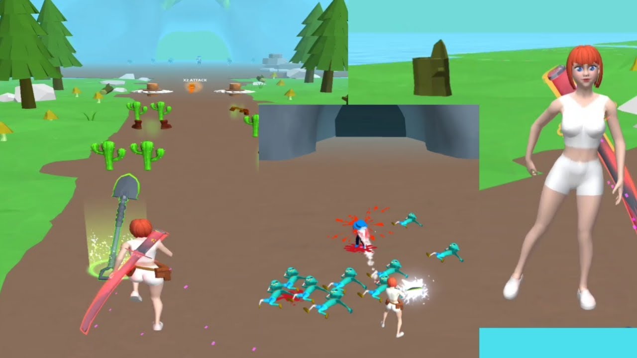 Forest Run 3D(Early Access)⛰️🏞️🏃🏼🏃🏼‍♀️ All levels gameplay Lvls -8 Android games 