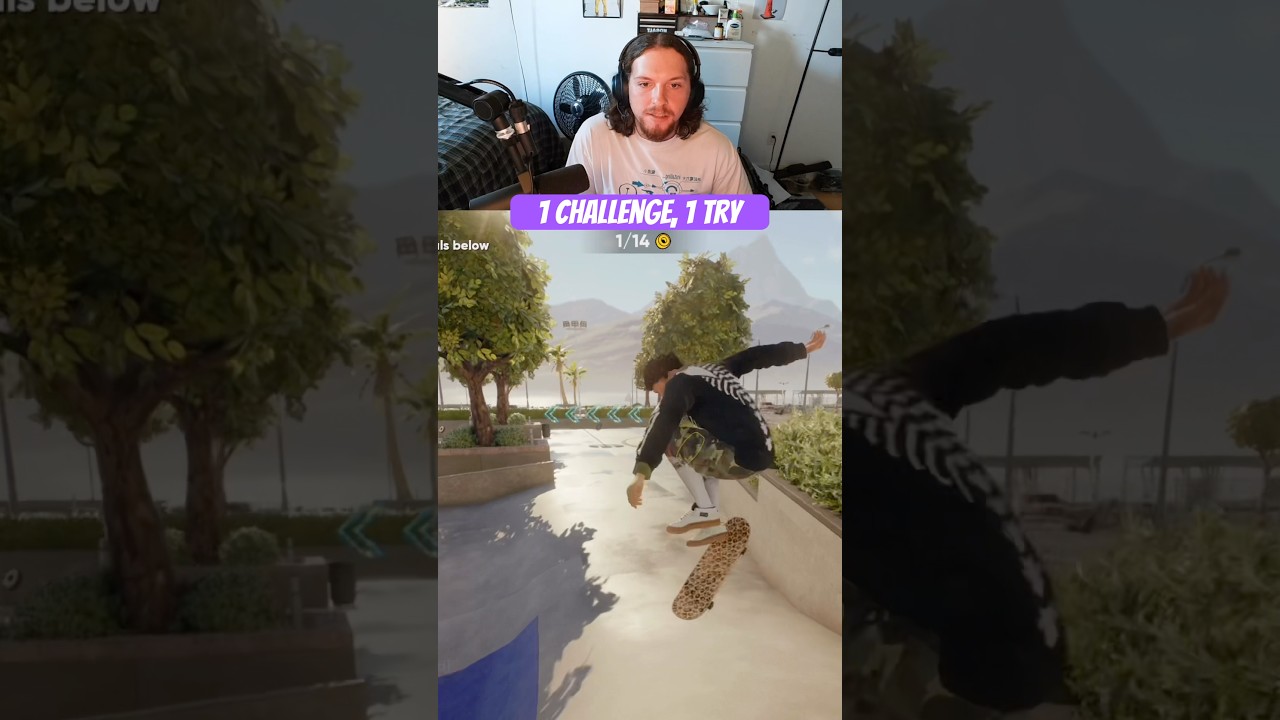 1 Challenge, 1 Try #skate #skate3 #skate4