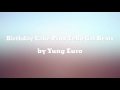 Birthday Cake Prod TeBo Got Beats Ft Mr Citylites Yung Euro mp3