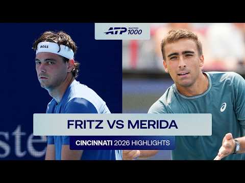 Taylor Fritz vs Daniel Merida Highlights | Cincinnati 2026 Round 3