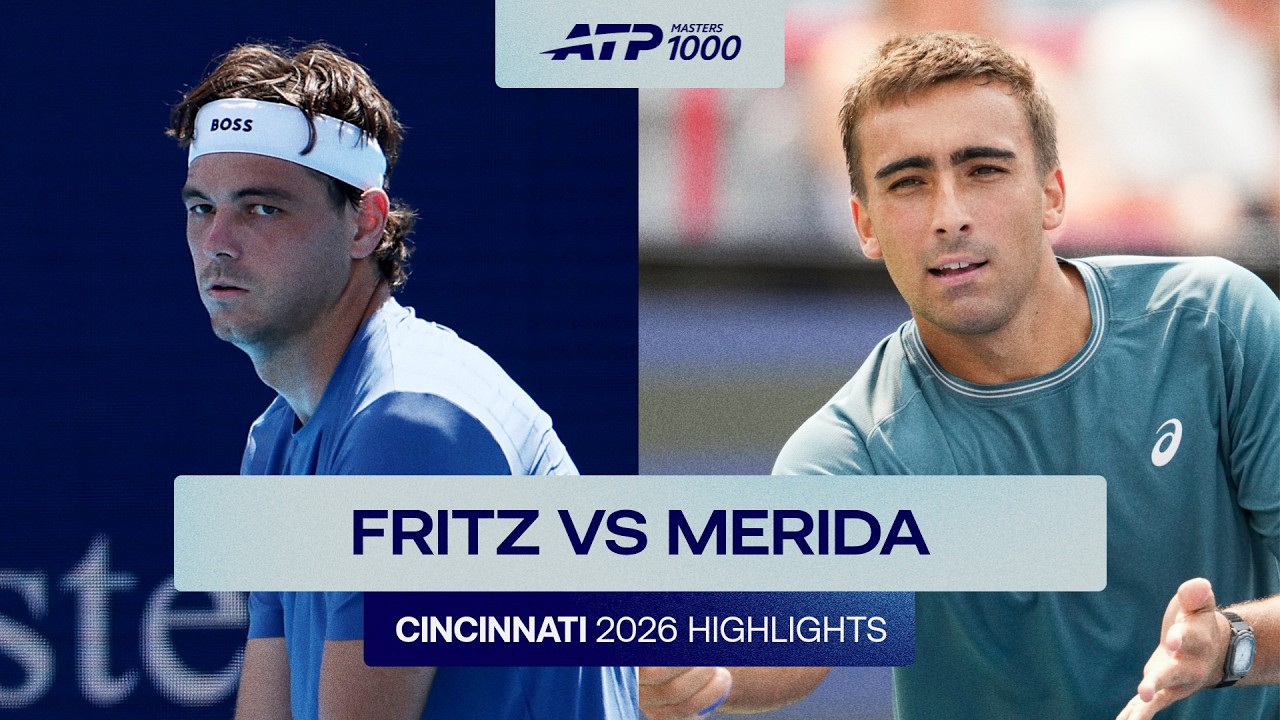 Taylor Fritz vs Daniel Merida Highlights | Cincinnati 2026 Round 3