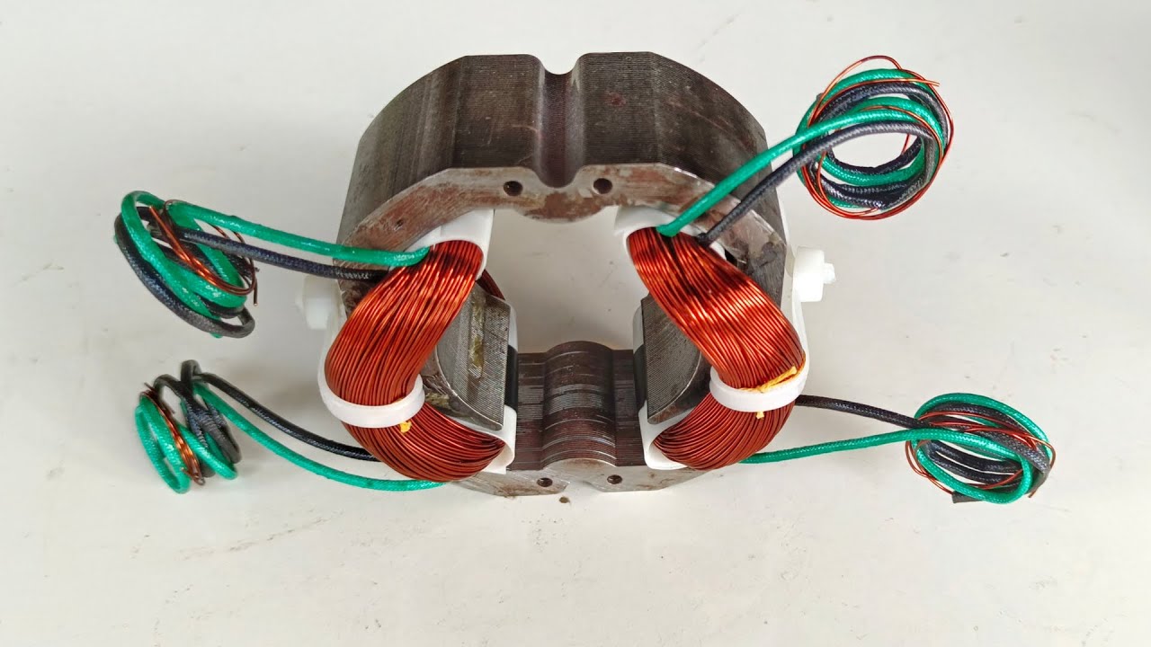 550 watts Panasonic mixi field coil winding and connection with diagram