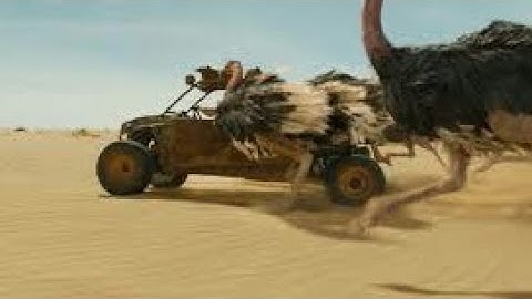 Jumanji The Next Level: Ostrich Chase Scene (The Rock, Kevin Hart 4K HD Clip) | With Captions