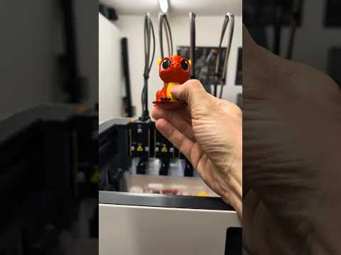 Der ... naja fast erste Druck auf dem @Snapmaker #u1 #3dprinting