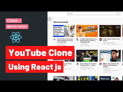 YouTube Clone In React JS